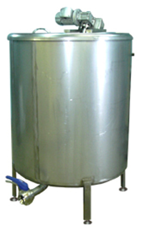 Ванна (технологическая пищевая емкость-резервуар с мешалкой) ИПКС-053-630М(Н) на 630 литров
