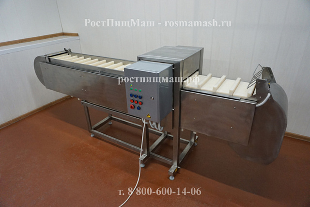 Устройство нарезки для мясо и рыбы ИПКС-074-01-200-01МЧ(Н) с модульным транспортером