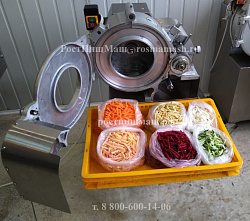 Машина для резки овощей-фруктов CHD-100 на кубик, соломку