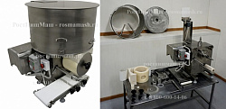 Автомат для производства котлет ИПКС-123М(Н) увеличенный барабан