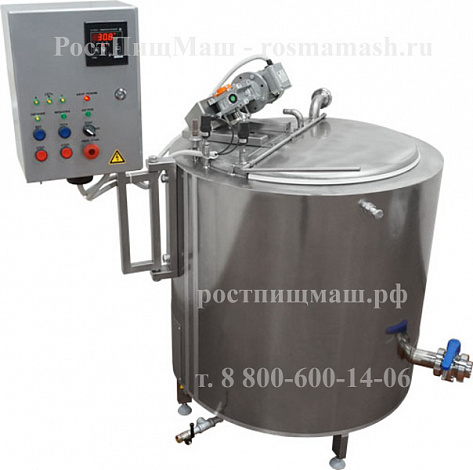 Ванна длительной пастеризации паровая ИПКС-072-200П(Н) на 200 литров